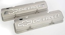 Chevrolet Performance 12480127: Small Block Chevy Competition Valve Covers Bow Tie Chevrolet Script Logo