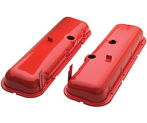 Trans Dapt 9917: OE Reproduction Powdercoated Steel Valve Covers 1965-72 Big Block Chevy 396-502