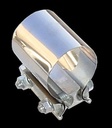 Pypes Performance Exhaust HVC20: Stainless UnStepped Band Clamp I.D.: 2.5"