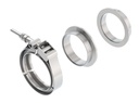 Borla 18008: 18008 Stainless Steel V-Band Clamp Universal Fit 2.5 in. T-304