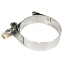 Stainless Works SBC350: SBC350 Exhaust Clamp, Universal, 3-1/2" Light Duty Band Clamp