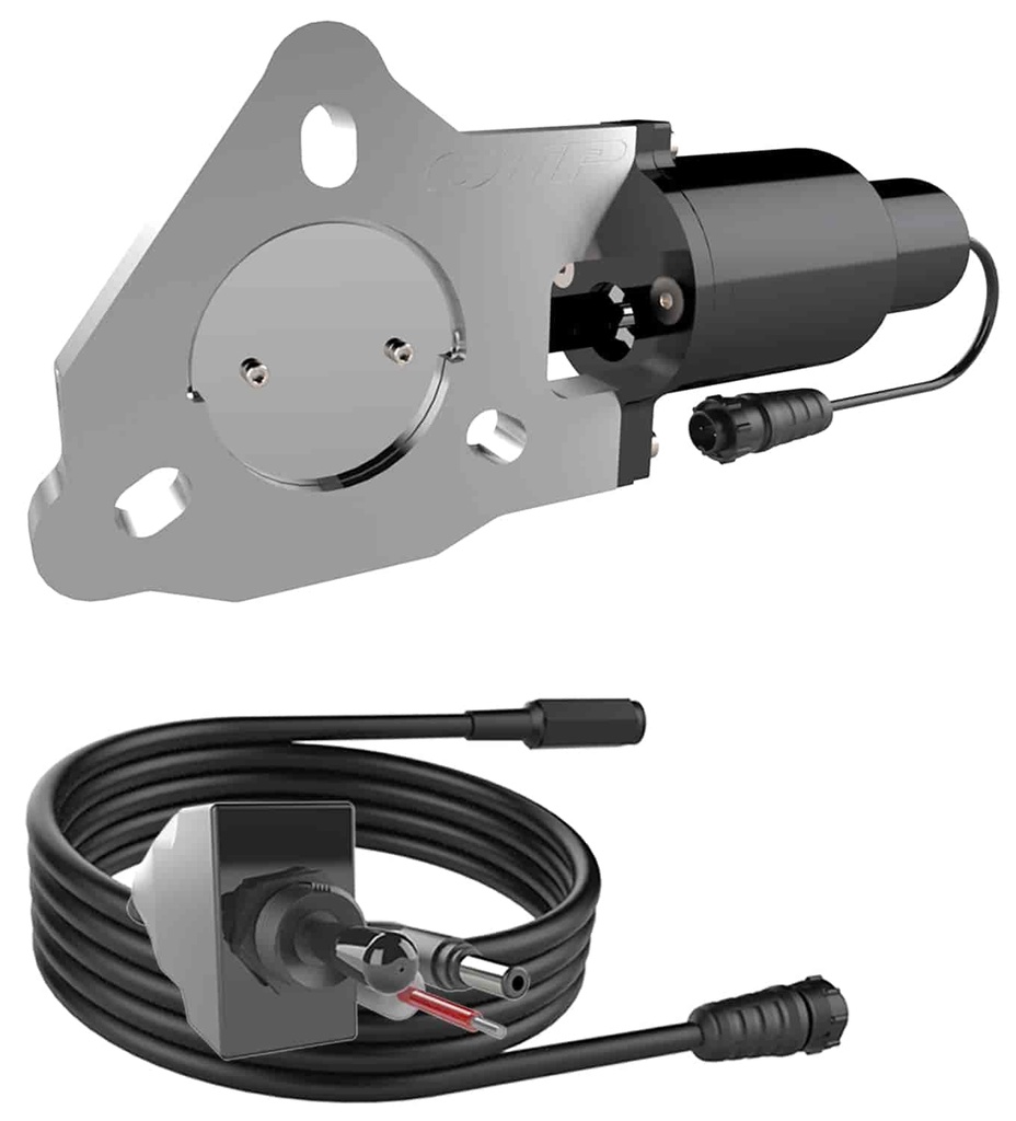 Quick Time Performance QTEC25: Single 2.500 in. Electric Cutout Valve