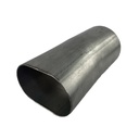 Granatelli 313531: 313531 Exhaust Pipe Adapter, 3 in. Round to 3 in. Oval, Weld In