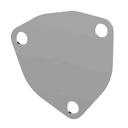 Quick Time Performance 10250C: 2.500 in. 3 Bolt Exhaust Cover Plate