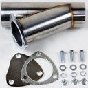 Granatelli 306540: 306540 Manual Exhaust Cutout Kit, 4.0 in. (102 mm), Stainless Steel