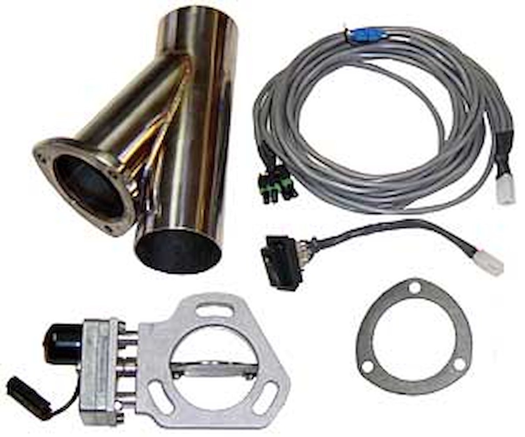 Pypes Performance Exhaust HVE13K: Electrical Exhaust Cutout Kit Single Exhaust