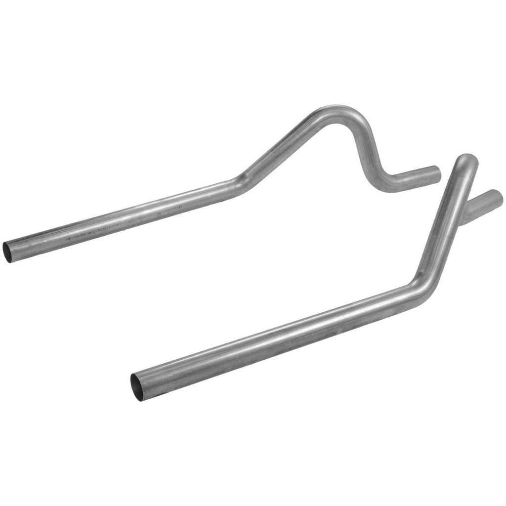 Flowmaster 15807: Tailpipes Aluminized Steel 1965-1973 Mustang V8