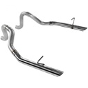 Flowmaster 815814: Tailpipes Stainless Steel 1986-1993 Mustang LX 5.0L