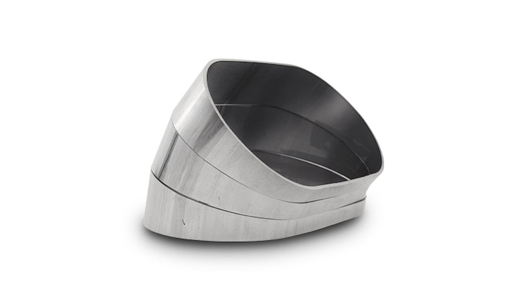 Vibrant Performance 13591: VERTICAL 304 SS OVAL PIE