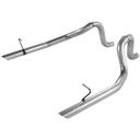Flowmaster 15804: Tailpipes Aluminized Steel 1987-1993 Mustang LX 5.0L
