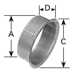 AP Exhaust Pipe Flared Adapters