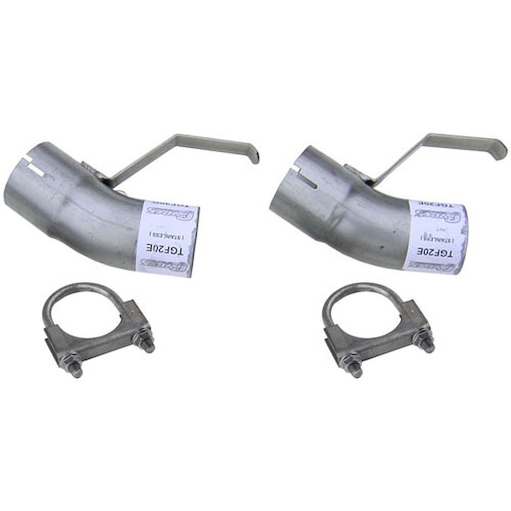 Pypes Performance Exhaust TGF20E: Splitter Extension Kit 1976-81 Trans Am
