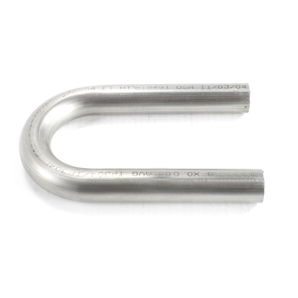 Patriot Exhaust H6925: 304 Stainless Steel U-Bend 18 Gauge Exhaust Tubing