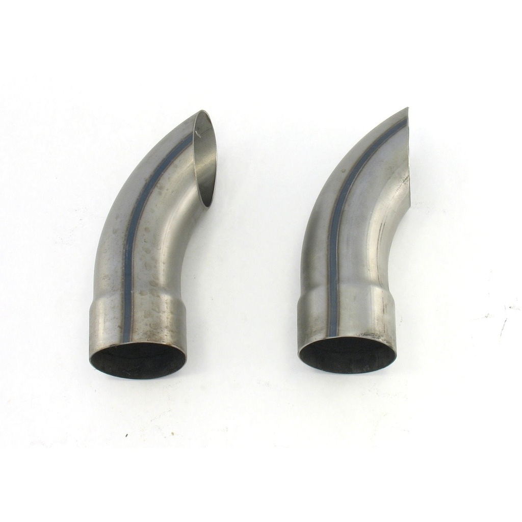 Patriot Exhaust H3813: Side Tube Turnouts Without Muffler Uncoated