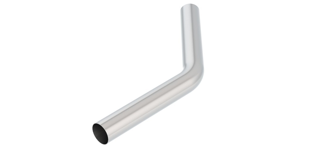 Borla 19000: 19000 Stainless Steel Elbow Universal Fit 2.5 in. 45° T-304
