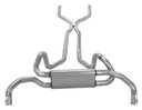 Pypes Performance Exhaust SGF40: 2.5IN 67-74 F CROSSFLOW