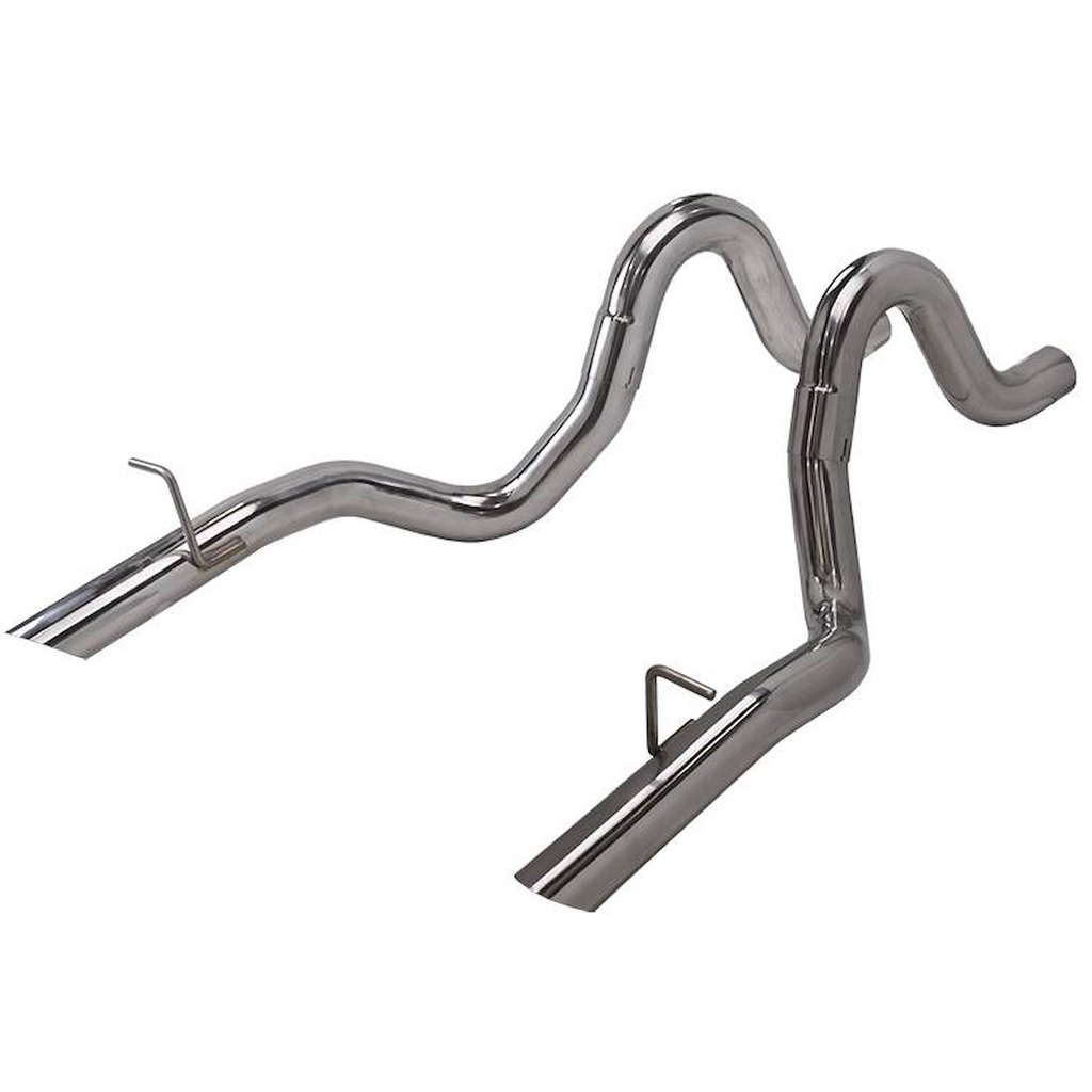 Pypes Performance Exhaust TFM15: Muffler Tailpipe Kit 1986-1993 Ford Mustang - 5.0L
