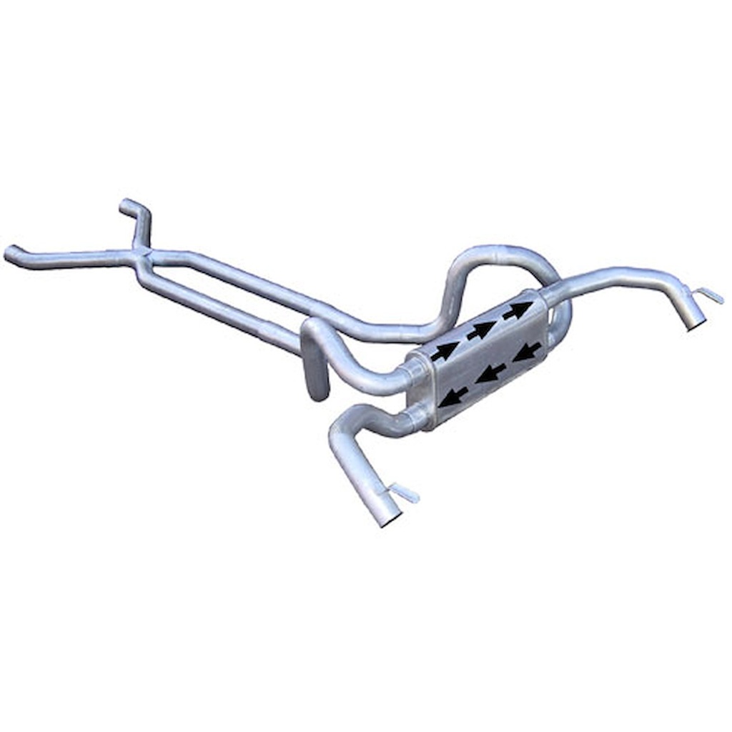 Pypes Performance Exhaust SGF70: SGF70 Race-Pro Crossmember-Back Exhaust System for 1967-1981 GM F-Body