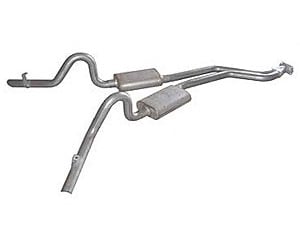 Pypes Performance Exhaust SGG50R: SGG50R Race-Pro Converter-Back Exhaust System for 1978-1988 GM G-Body