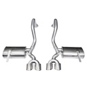 Corsa 14961: Xtreme Axle-Back Exhaust System 1997-2004 Chevy Corvette C5 & Z06 5.7L