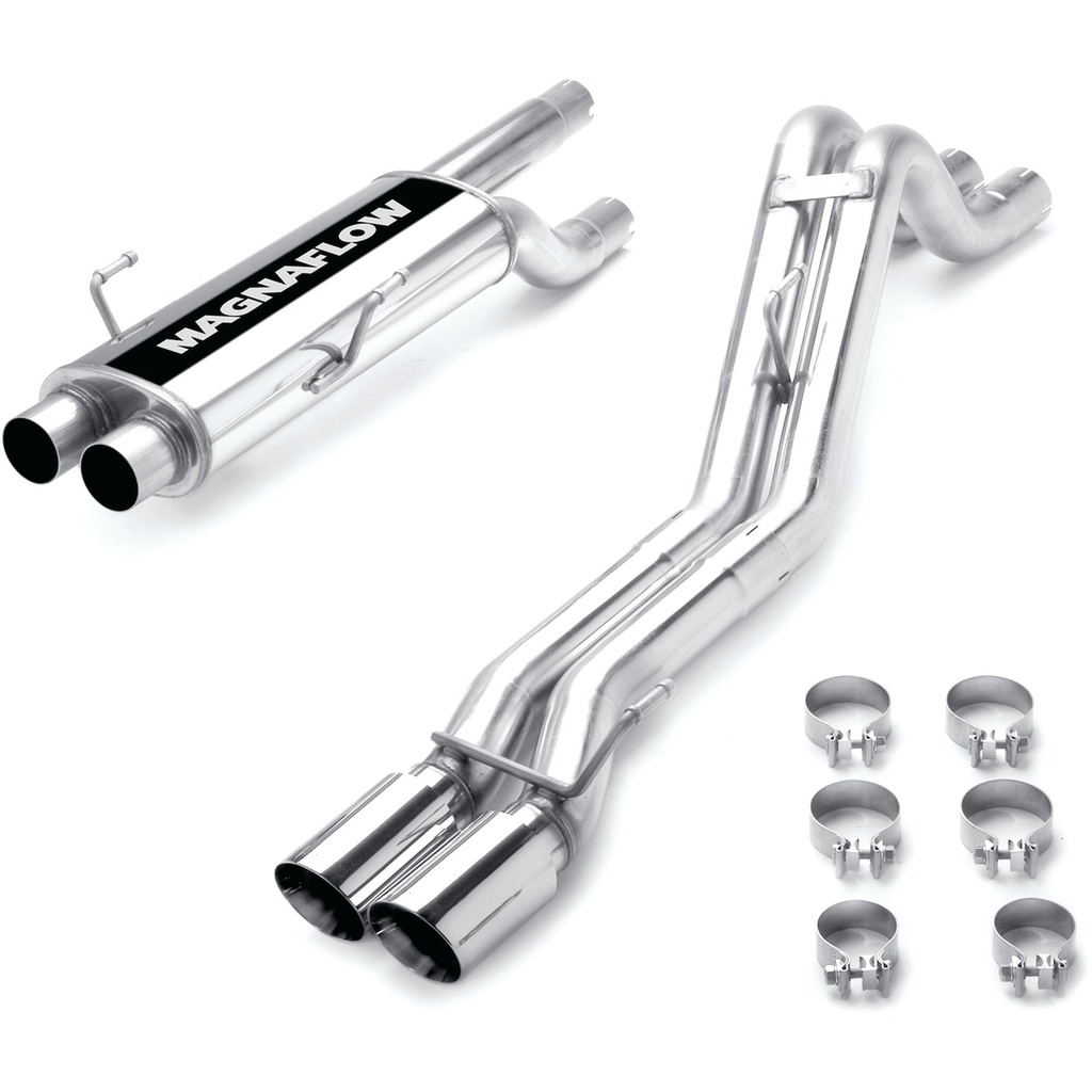 Magnaflow 15832: 15832 Street Series Cat-Back Performance Exhaust System for 2004-2005 Dodge Ram 1500