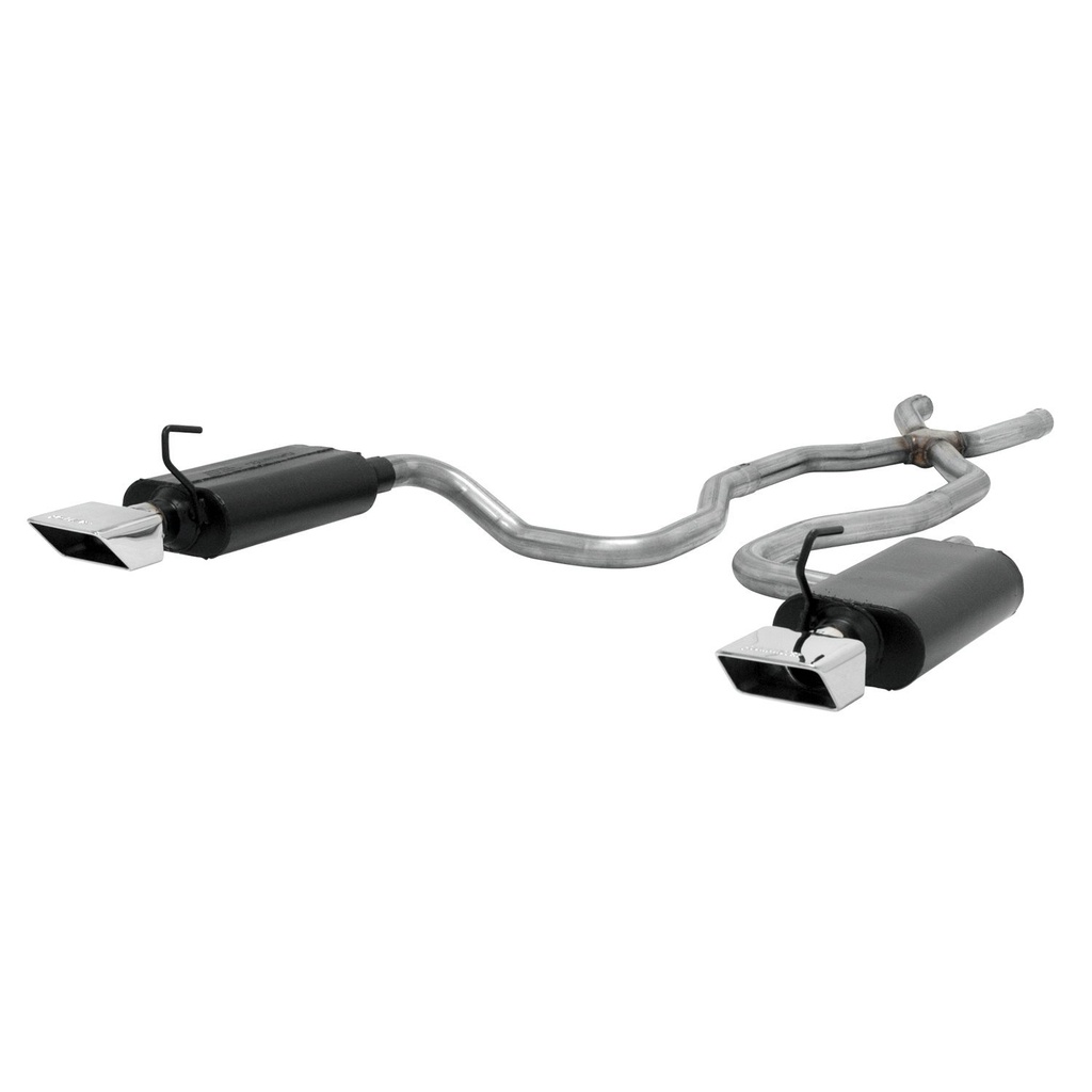 Flowmaster 817659: Force II Crossmember-Back Exhaust System 1970-1973 Corvette 350 5.7L V8