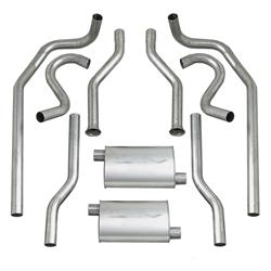 Summit Racing™ Header-Back Dual Exhaust Systems