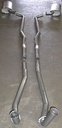 Stainless Works V6413100S: V6413100S Manifold-Back Exhaust System 1964-67 SB Corvette