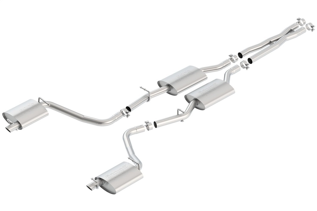 Borla 140649: Cat-Back Exhaust System 2015-19 Challenger SXT 3.6L
