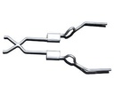 Pypes Performance Exhaust SGA10S: Street-Pro Crossmember-Back Exhaust System 1964-72 GM A-Body