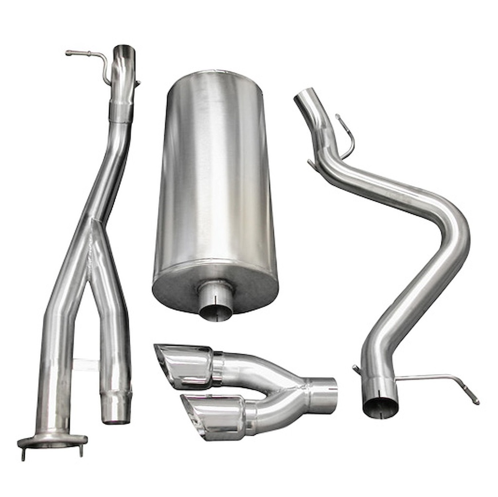 Corsa 14279: Sport Cat-Back Exhaust System 2003-2007 Chevrolet Silverado SS 6.0L