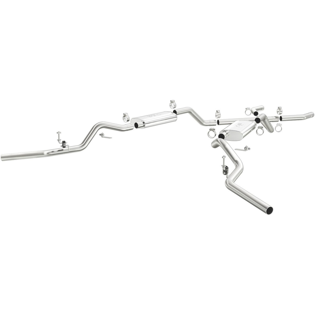 Magnaflow 16643: 16643 Street Series Crossmember-Back Performance Exhaust System Fits Select Chevrolet Models