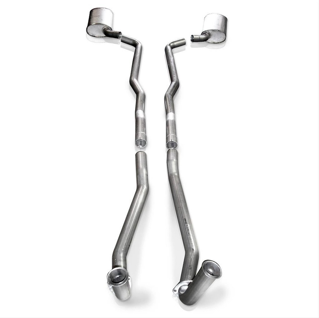 Stainless Works V6814100S: V6814100S Manifold-Back Exhaust System 1968-69 BB Corvette