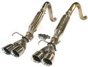 SLP 31077: Loud Mouth Axle-Back Exhaust System 2005-2008 C6 Corvette