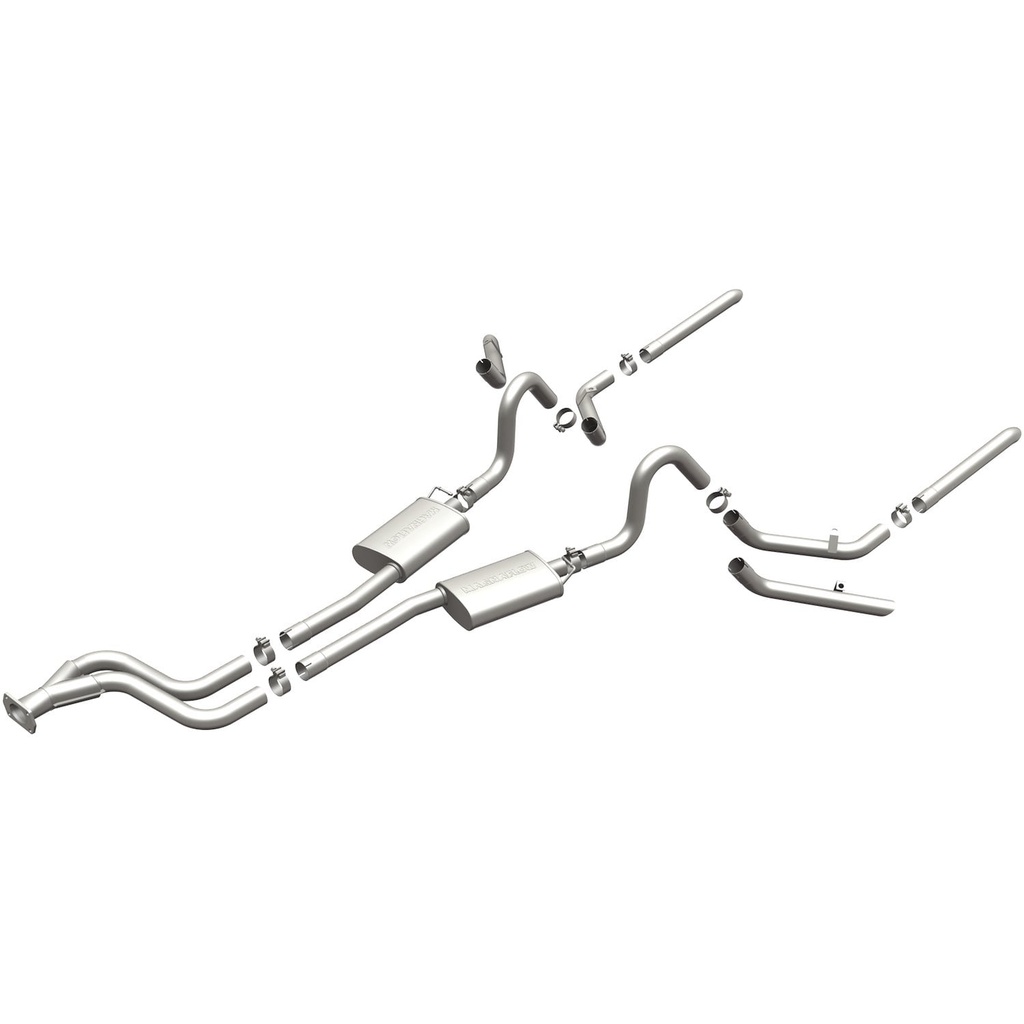 Magnaflow 16884: 16884 Street Series Cat-Back Performance Exhaust System for 1984-1987 Buick Regal