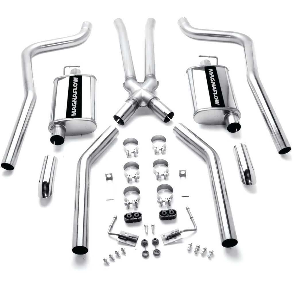 Magnaflow 15851: 15851 Street Series Crossmember-Back Performance Exhaust System Fits Select Dodge, Plymouth Models