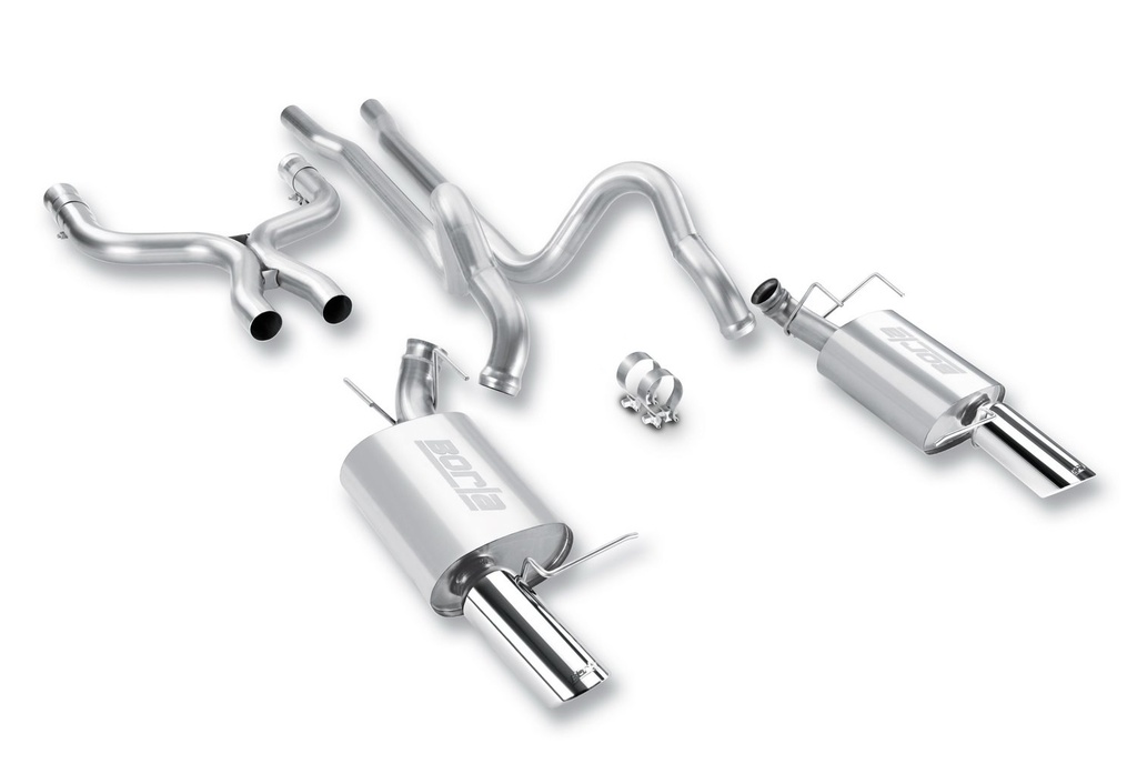 Borla 140372: Cat-Back Exhaust System 2011-12 Mustang GT 5.0L V8