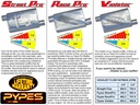Pypes Performance Exhaust SGA43S: 64-72 A BODY 3IN H-BOMB