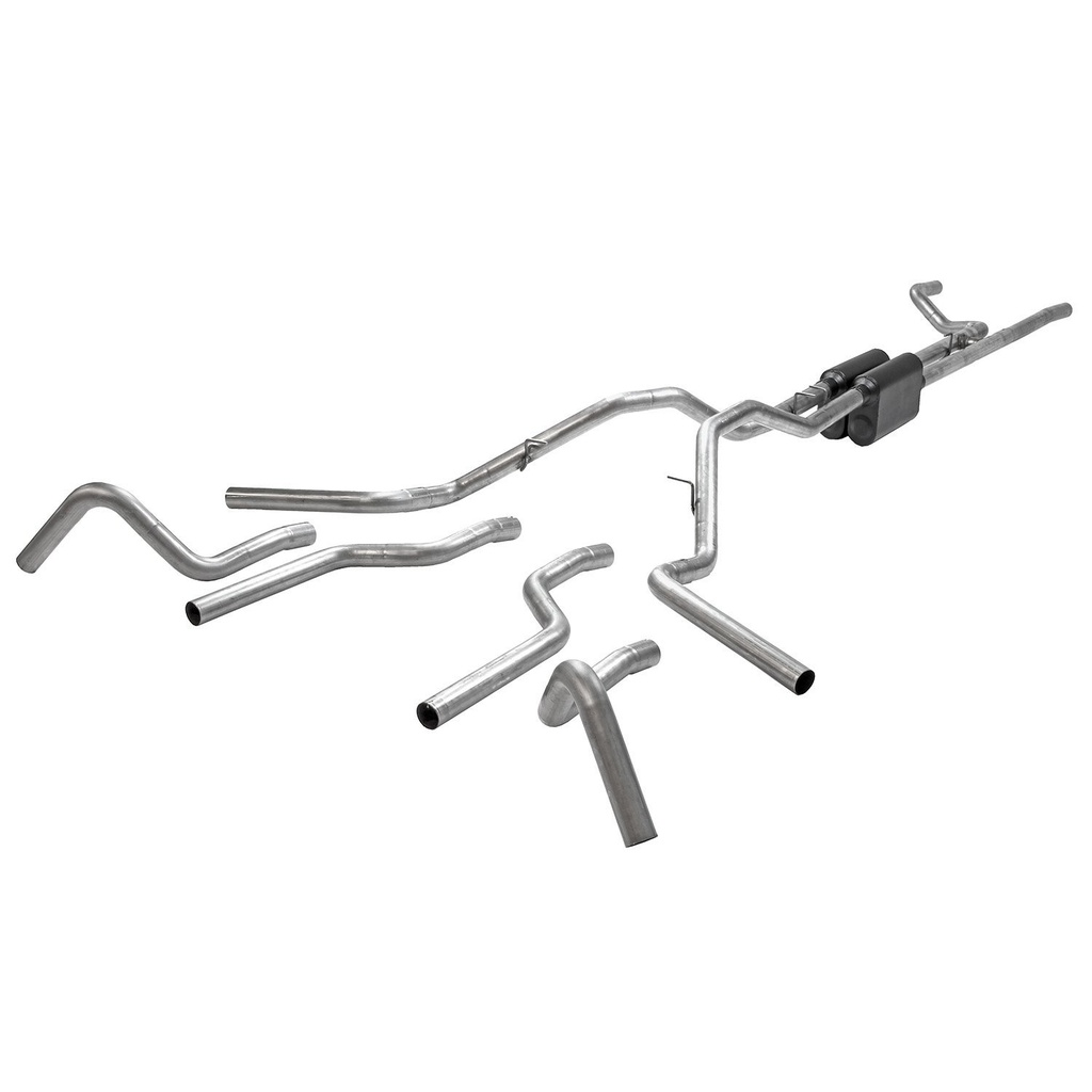 Flowmaster 817934: 817934 American Thunder Crossmember-Back Exhaust System 1967-1972 Ford F-100/250/350 Pickup Truck V8