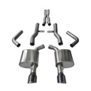 Corsa 14996BLK: Xtreme Cat-Back Exhaust System 2015-2018 Dodge Charger SRT, RT SCAT PACK & Hellcat 6.4L