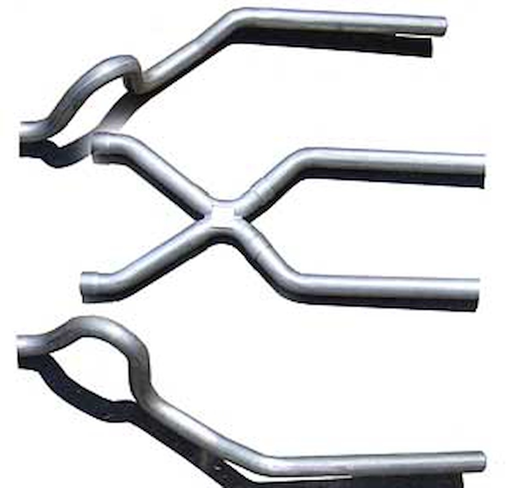 Pypes Performance Exhaust SGA10: No-Muffler Exhaust System 1964-72 GM A-Body