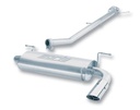 Borla 14411: Cat-Back Exhaust System 1990-1997 Mazda Miata 1.6L/1.8L