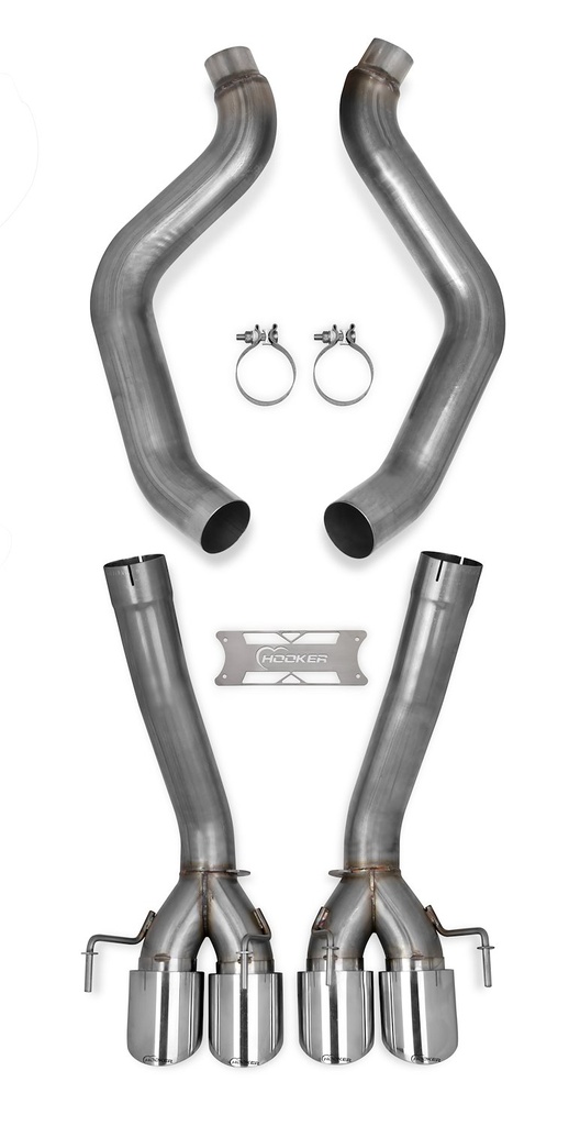 Hooker Headers 70401314RHKR: AXLEBACK 05-08 C6 VETTE