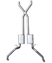 Pypes Performance Exhaust SGF60S: Street-Pro Crossmember-Back Exhaust System 1967-69 GM F-Body