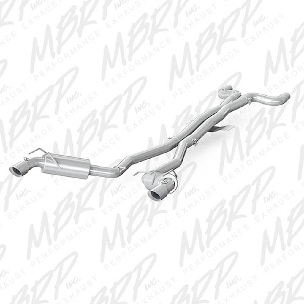 MBRP S7018409: Cat-Back Exhaust System 2010-2015 Chevy Camaro
