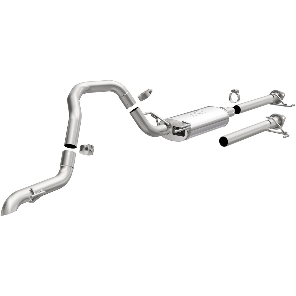 Magnaflow 19544: 19544 Overland Series Cat-Back Performance Exhaust System Fits Select Lexus, Toyota Models