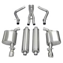 Corsa 14439: Xtreme Cat-Back Exhaust System 2005-2010 Dodge Charger RT, Magnum RT & Chrysler 300 5.7L