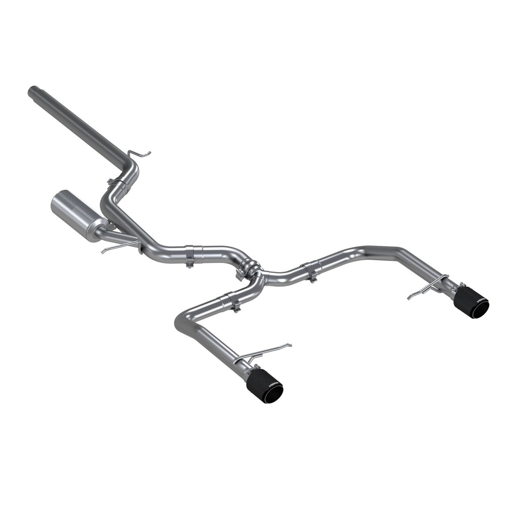 MBRP S46083CF: T304 SS 3 CAT BACK DUAL