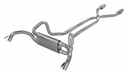 Pypes Performance Exhaust SGF970E: F/X BODY CAT BACK EXHAUST