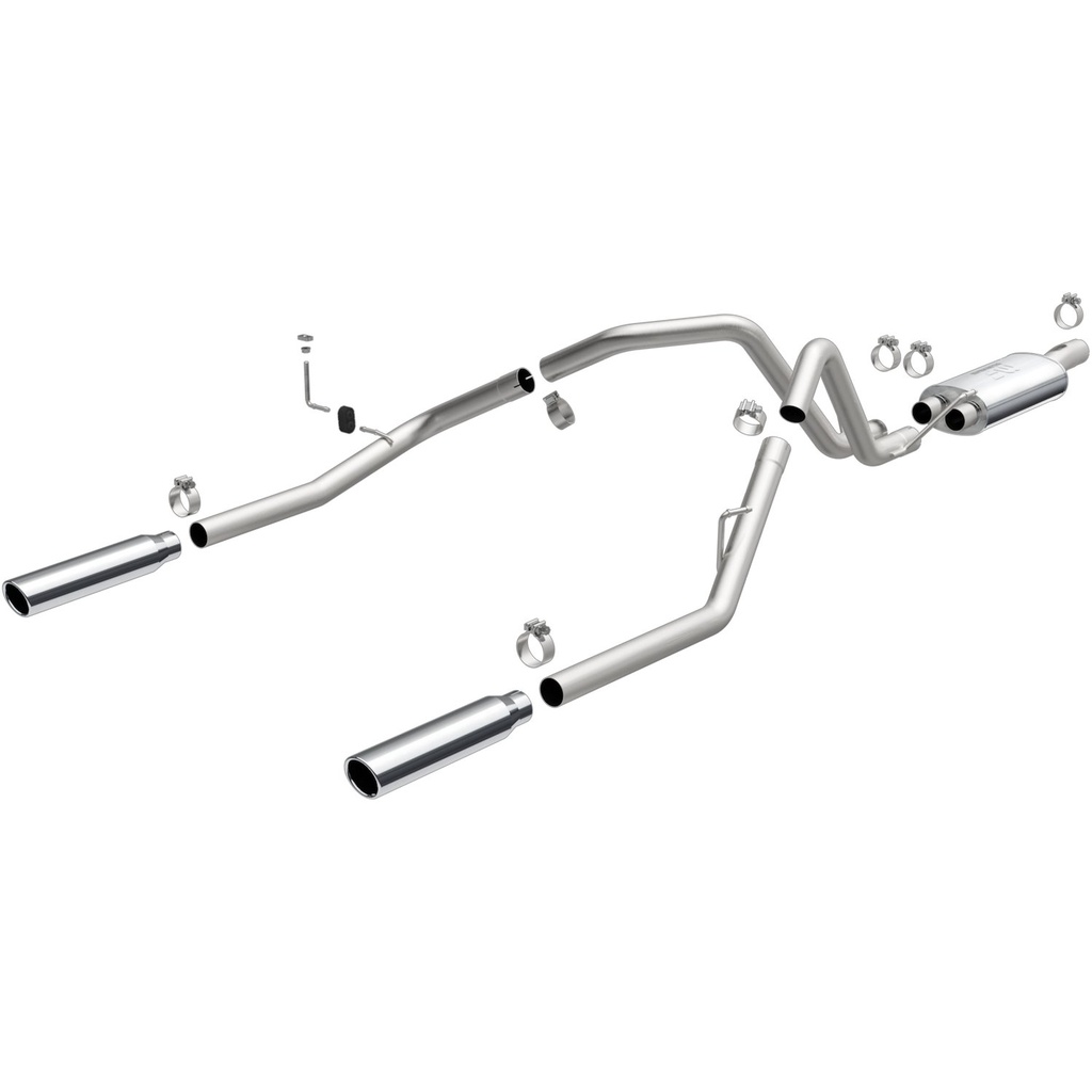 Magnaflow 15863: 15863 Street Series Cat-Back Performance Exhaust System for 2004-2005 Dodge Ram 1500